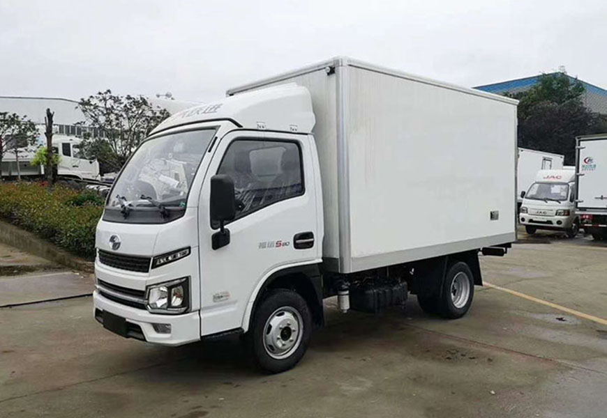 上汽躍進(jìn)福運S80柴油版冷藏車 國六